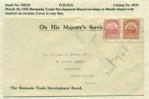 OHMS BDA Trade Development Board March 10, 1936