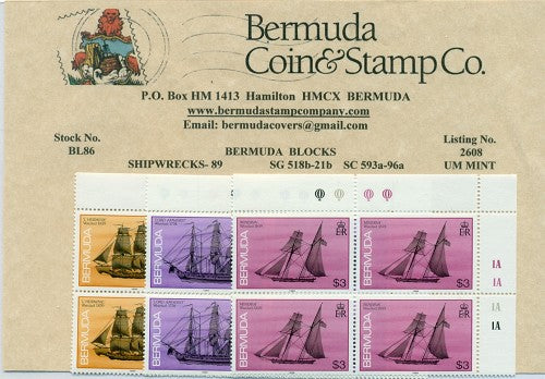 1989 Shipwreck underprints