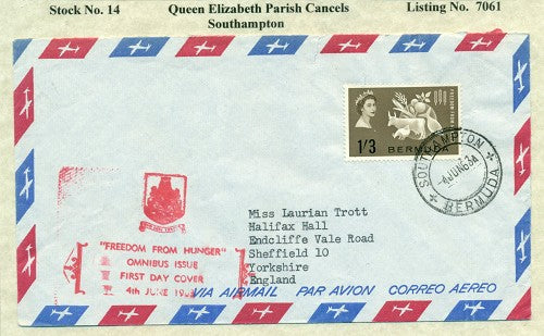 QEII Parish Cancels on Cover Southampton PCC14