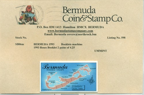 1993 Roses Booklet -SB06m
