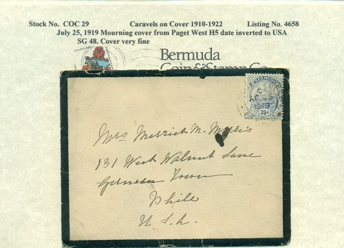 Caravels on Cover 1910-22, 29