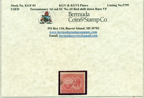 KGV & KGVI Flaws, Red shift -KGF 03