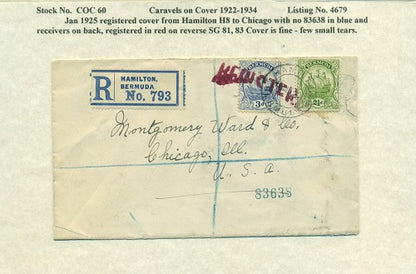 Caravels on Cover 1910-22, 60