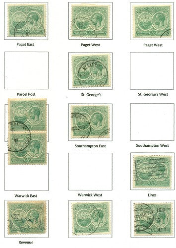 KGV & KGVI Cancels 1920 Tercentenary KGX 02