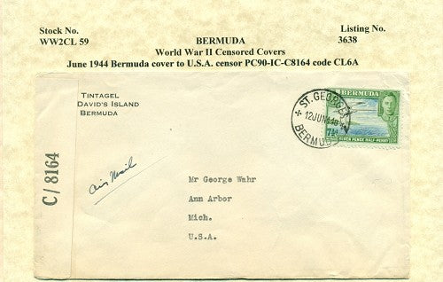 Censor Label PC90 C8164 ST DAVIDS