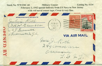 Military Censors us  Censor Jun 27  1943 WW2MC 60