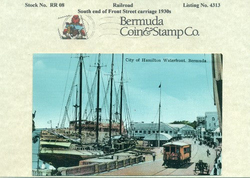 Railroad -South end of Front Street carriage 1930s
