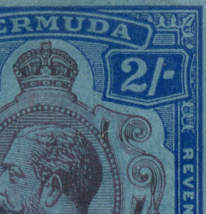 KGV & KGVI Flaws, Scroll flaw -KGF 20