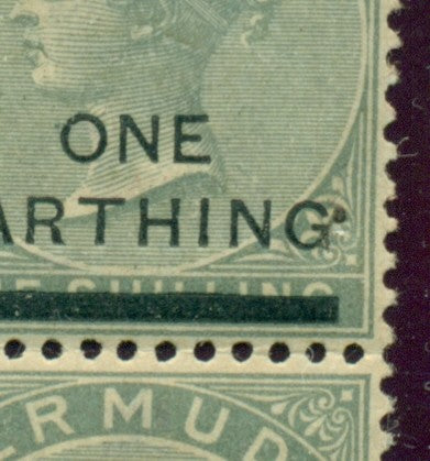 Queen Victoria Flaws Dot after 'g' gum off shade SG-30 QVF 82