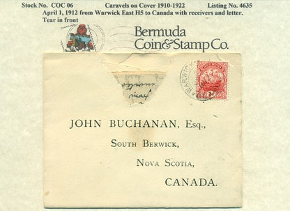 Caravels on Cover 1910-22, 06