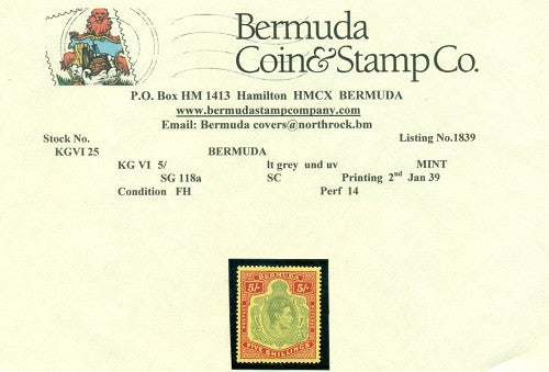 5/-  Second printing Jan 1939