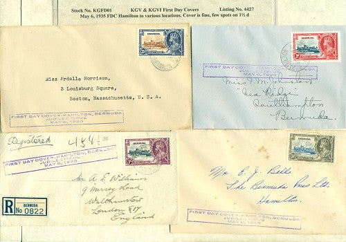 First Day Covers May 6, 1935