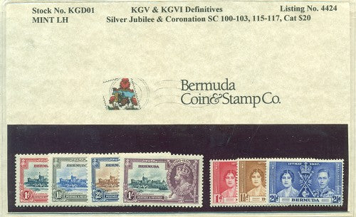 Silver Jubilee & Coronation. Mint, LH
