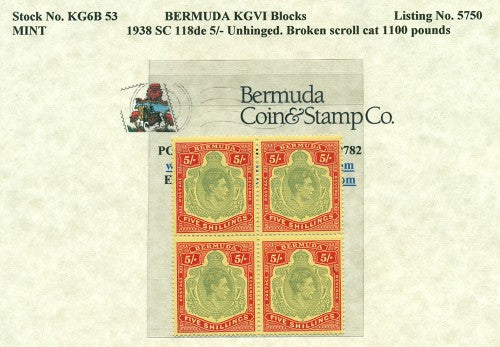 Block of KGVI KG6B 53