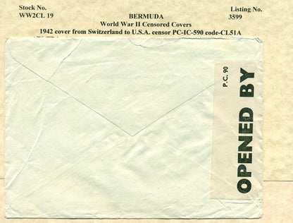 Censor Label PC90-590 SWITZERLAND