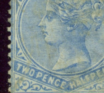 Queen Victoria Flaws Spot under chin SG-27a QVF 38 QVF 38
