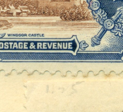 QV-QEII Flaws on Cover December 10, 1935 birds and fish QFC 09