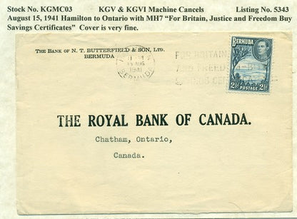 Machine Cancels- August 15, 1941