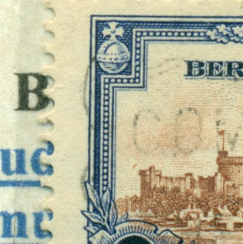 KGV & KGVI Flaws, Bird by turret -KGF39