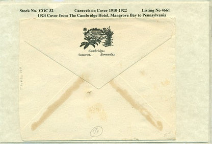 Caravels on Cover 1910-22, 32
