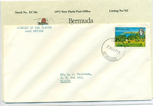 1971 New Flatts Post Office -EC10c