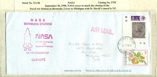 Nasa Flights NA 82
