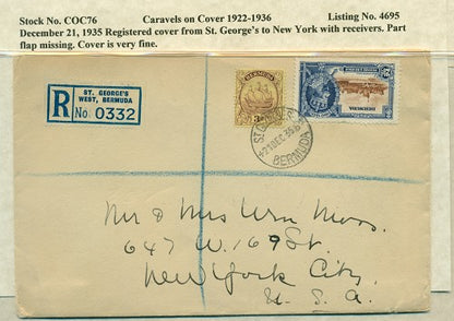 Caravels on Cover 1910-22, 76