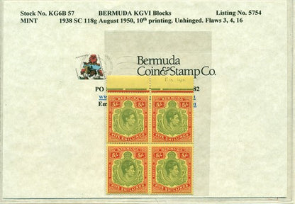 Block of KGVI KG6B 57