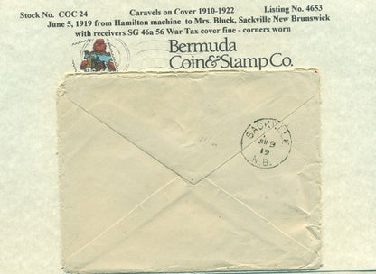 Caravels on Cover 1910-22, 24