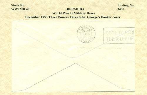 Cover from Bermuda  THREE POWERS