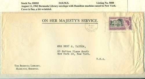 OHMS BDA Library August 11, 1962