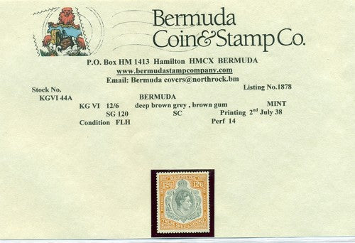 12/6  Second printing July 1938 -KGVI 44a