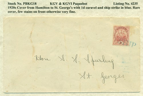Paquebot Mail from 1920s