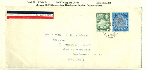 KGV & KGVI Keyplate Covers KG6K 24