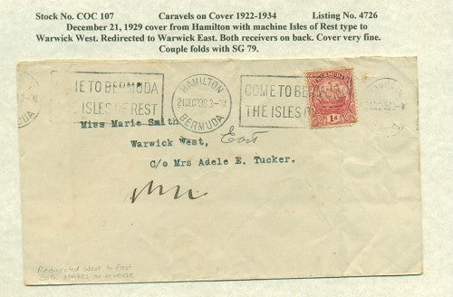 Caravels on Cover 1910-22, 107