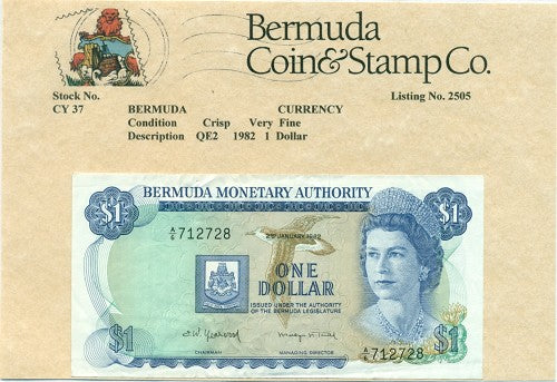 QE2   1982 $1.00 Note