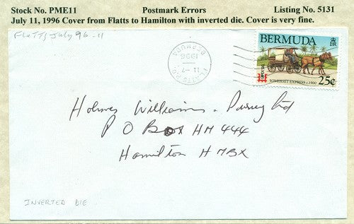 Postmark Error July 11, 1996