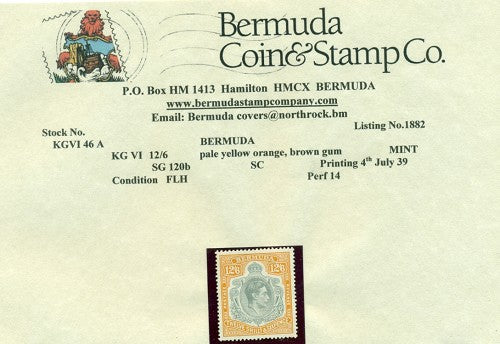 12/6  Fourth printing July 1939 KGVI 46a