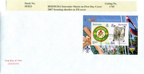 Souvenier sheet - 2007 Scouting