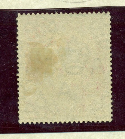 6d purple Tercentenary C Missing wmu18a
