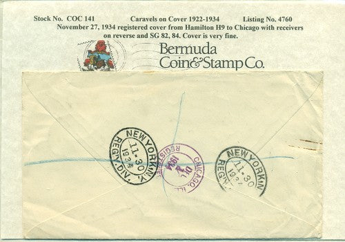 Caravels on Cover 1910-22, 141