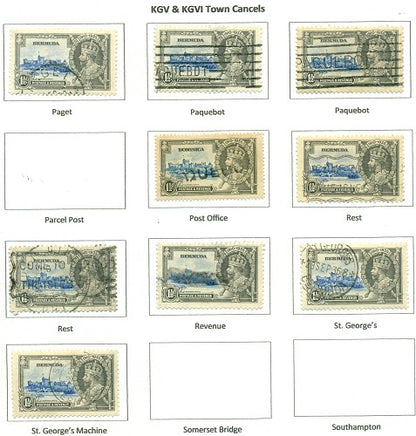 KGV & KGVI Cancels Silver Jubilee KGX 06