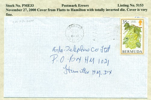 Postmark Error November 27, 2000