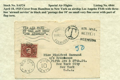 Special Air Flights 4/18/1925 SAF 24
