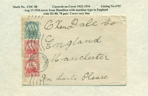 Caravels on Cover 1910-22, 88