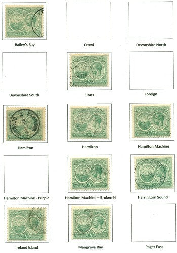 KGV & KGVI Cancels 1920 Tercentenary KGX 02