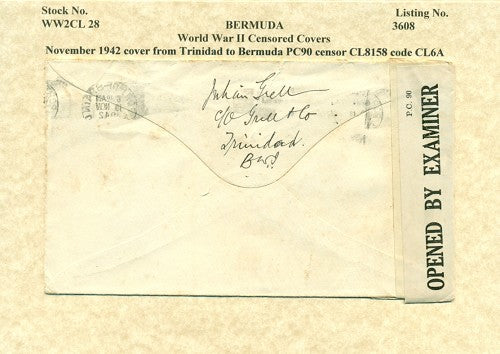 Censor Label PC90-C8158 TRINIDAD