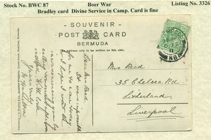 bradly card  1908 card - 4th printing