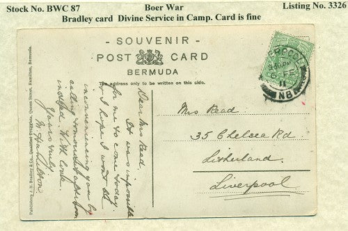 bradly card  1908 card - 4th printing