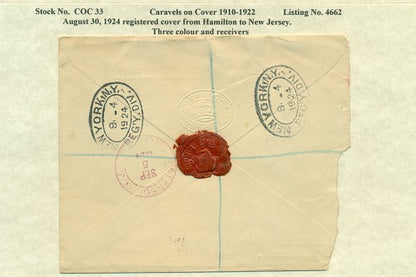 Caravels on Cover 1910-22, 33